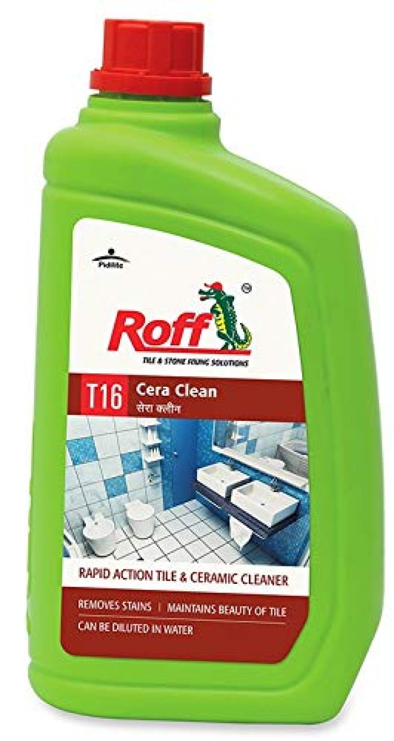 Pidilite T16 Roff Cera Clean Professional Tile, Floor & Ceramic Cleaner, Multi-Surface Floor And Tile Cleaner, Removes Stubborn Stains,1 Litre
