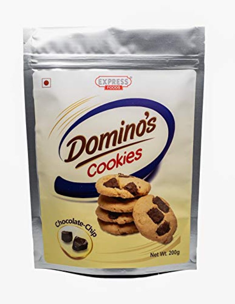Express Foods Chocolate Chip Dominos Cookies, 200 G