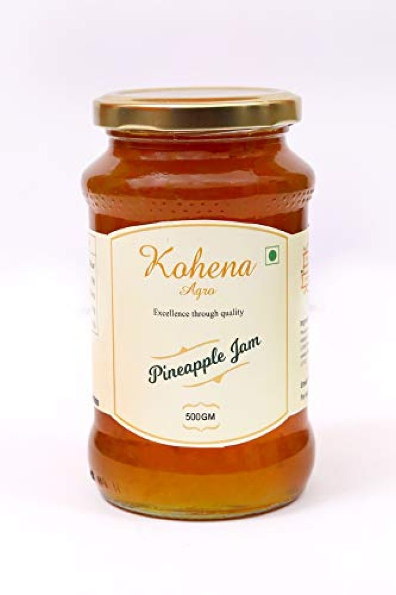 Kohena Agro Pineapple Jam ( 500 G ) – Pack Of 8