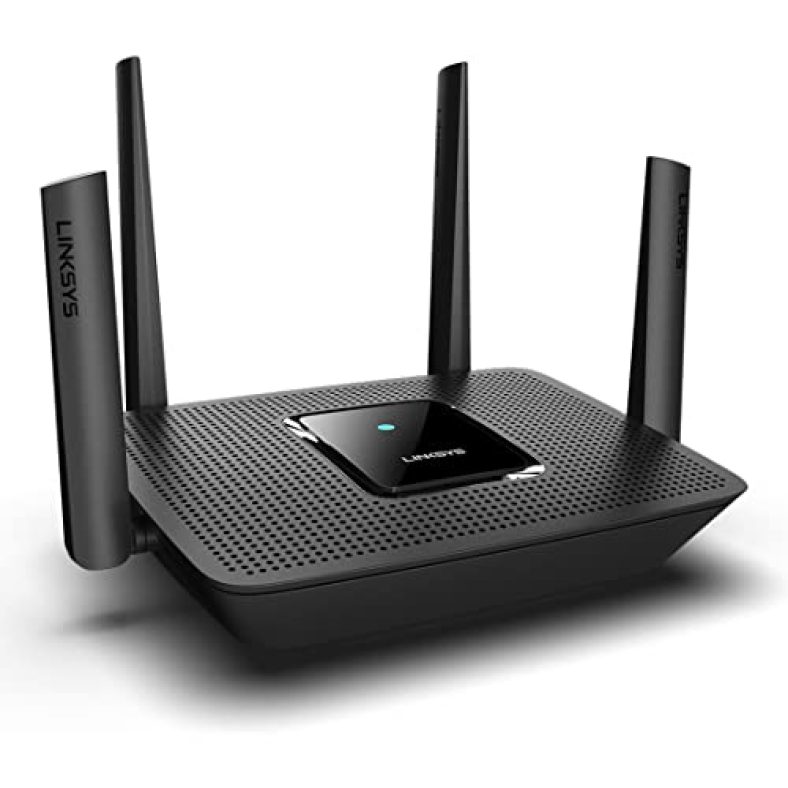 Linksys Mr9000X Tri-Band Ac 3000 Gigabit Wifi 5 Router Mu-Mimo (Wireless Gaming Mesh),Enhance Speed Up To 3.0 Gbps And Coverage Up To 1,500 Sq Ft, Parental Controls,30+Devices,App Setup,Wall Mountable