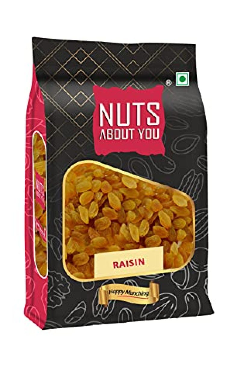 Nuts About You Raisin Round Pouch, 500 G