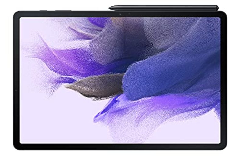 Samsung Galaxy Tab S7 Fe 31.5 Cm (12.4 Inch) Large Display, Slim Metal Body, Dolby Atmos Sound, S-Pen In Box, Ram 4 Gb, Rom 64 Gb Expandable, Wi-Fi Tablet, Mystic Black