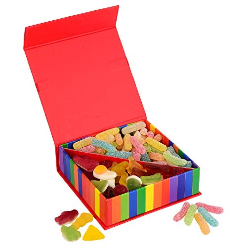 House Of Candy Fizzy Jellies – 300Gm, Jelly Mix And Fizzy Chips Candy Box