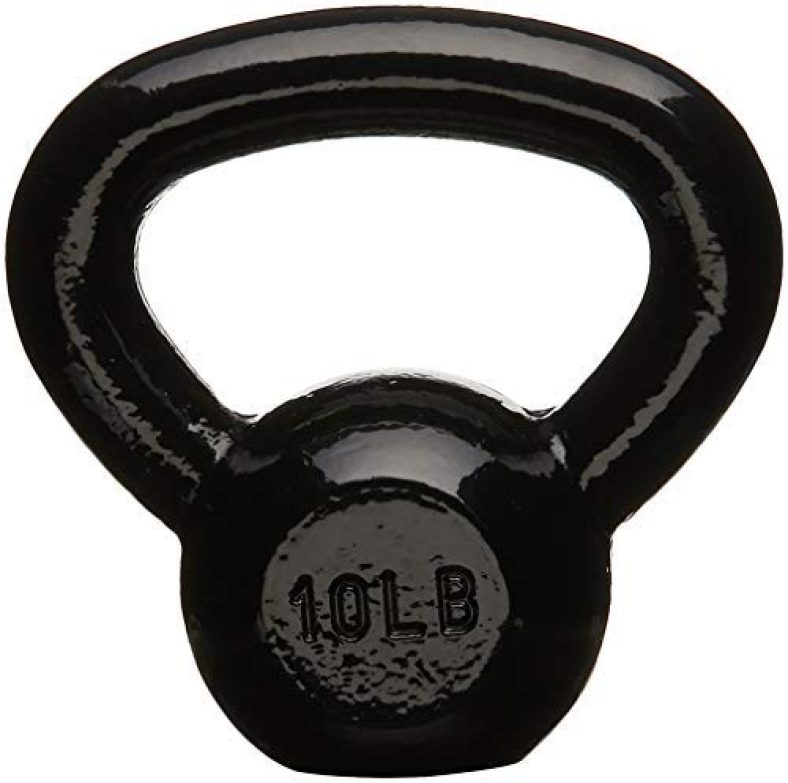 Amazonbasics Enamel Coated Cast Iron Kettlebell, 4.5 Kgs