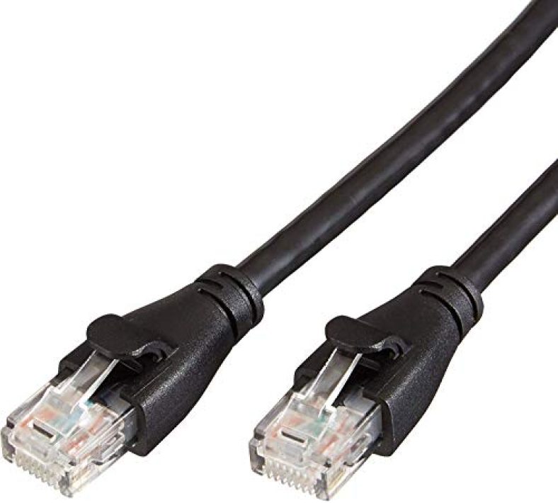 Amazonbasics Rj45 Cat-6 Ethernet Patch/Lan Cable -25Feet (7.6Meters),Black