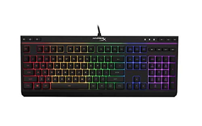 Hyperx Alloy Core Rgb Membrane Gaming Keyboard – Black (Hx-Kb5Me2-Us)