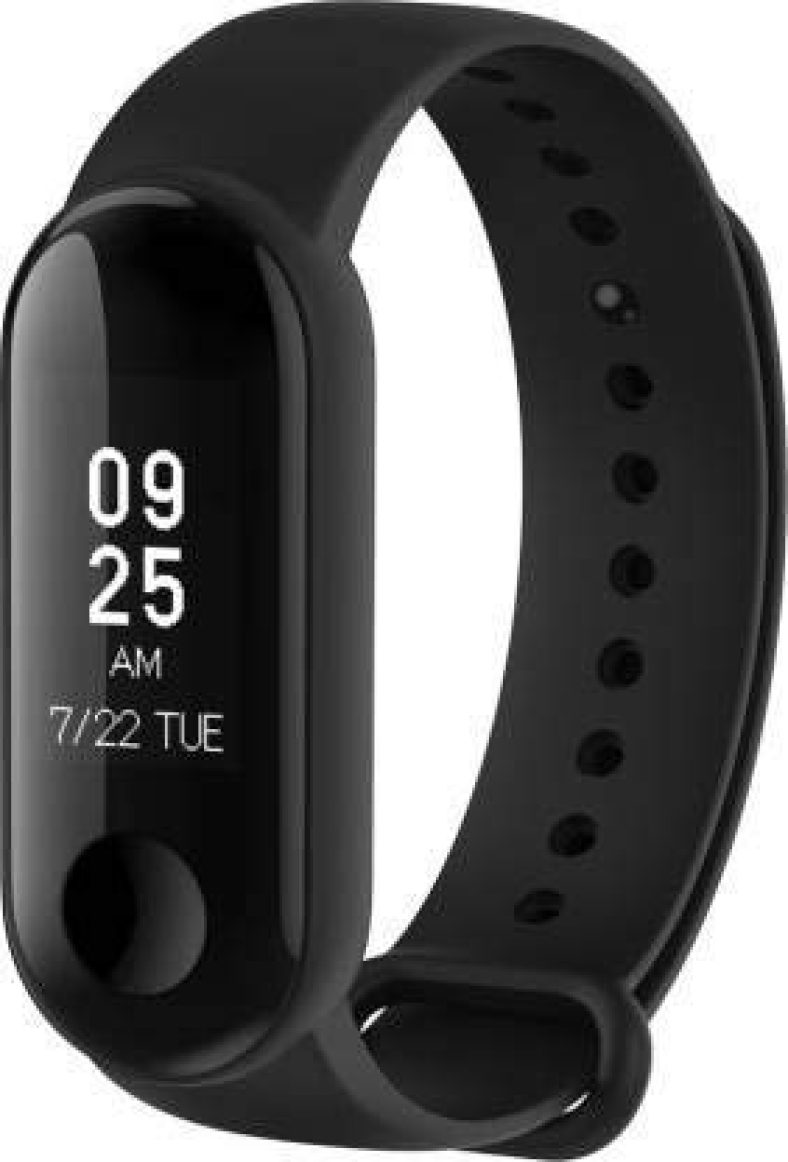(Renewed) Mi Smart Band 3I (Black Strap, Size : Regular)