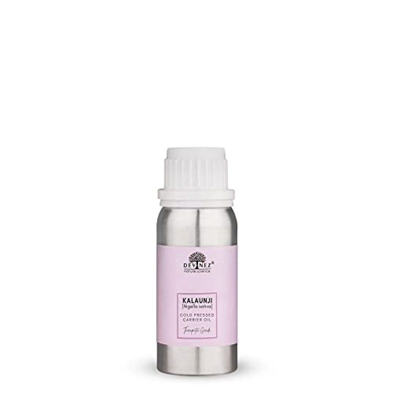 Devinez Kalaunji Cold-Pressed Oil/Kalongi/Black Seed, 100Ml – 100% Pure Natural, Undiluted For Pimples Removal, Prevents Hair Loss, Glowing Face And Beauty, Cracked Foot & Natural Remedies