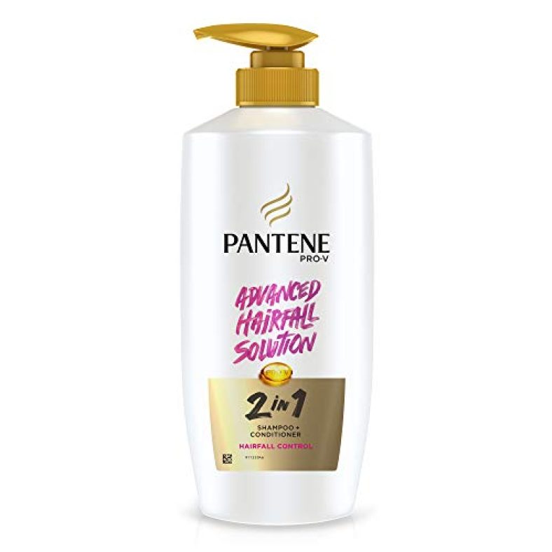 Pantene Advanced Hairfall Solution 2 In 1 Hair Fall Control Shampoo + Conditioner, 650 Ml