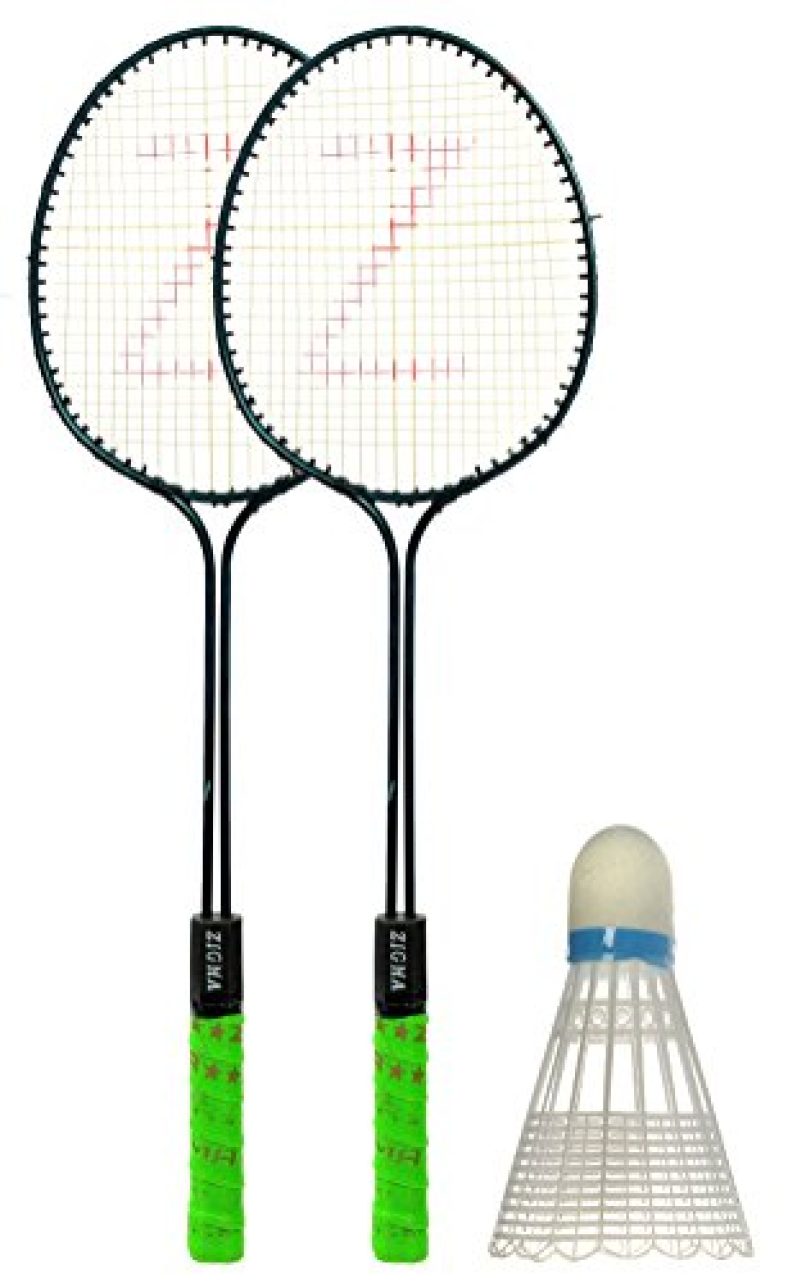 Klapp Badminton Set (Pack Of Two Racquet And 1 Shuttlecock)