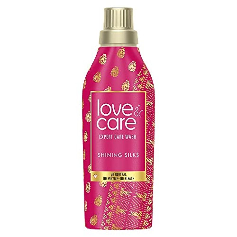 Love & Care Shining Silks Expert Care Wash Liquid Detergent, 500 Ml