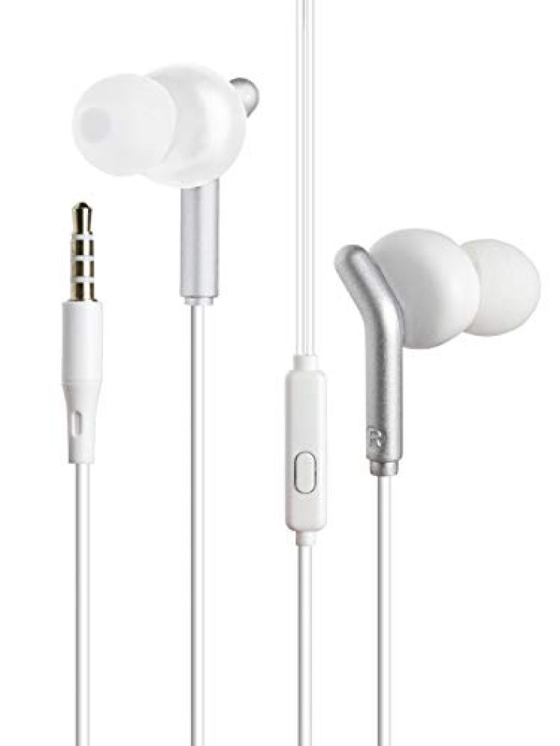 Zebronics Zeb-Bro Wired Earphone (White)