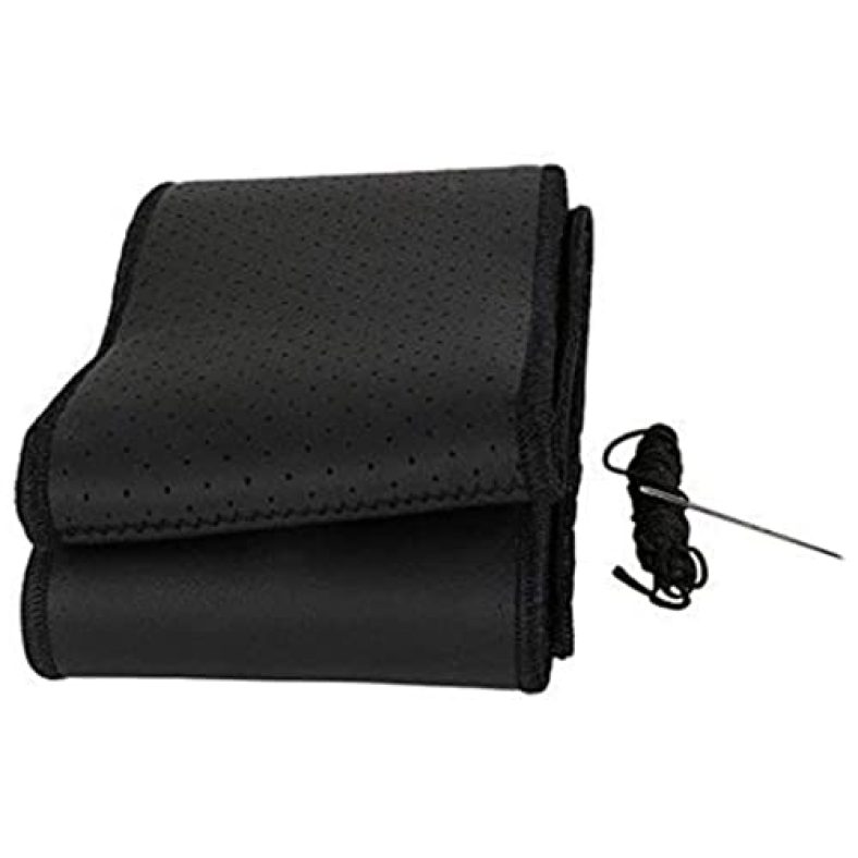 Kingsway Leatherite Classic Stiched Steering Cover Suitable For Maruti Suzuki Wagon R, Model Year : 2003 – 2010, Color : Black, Pu, Set Of 1 Piece