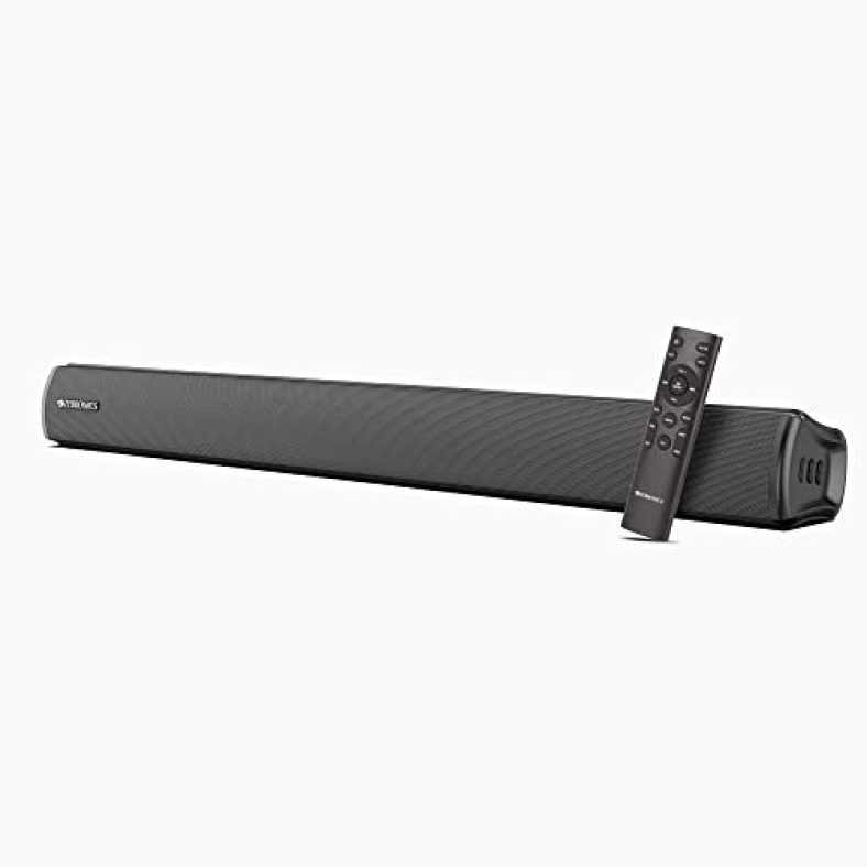 Zebronics Zeb-Juke Bar 2550 Soundbar With 35W Rms, Power Dual Drivers, Bt V5.0, Optical In, Aux, Usb Input, Wall Mount, Remote Control, Led Indicators And Volume/Media Control (Black)