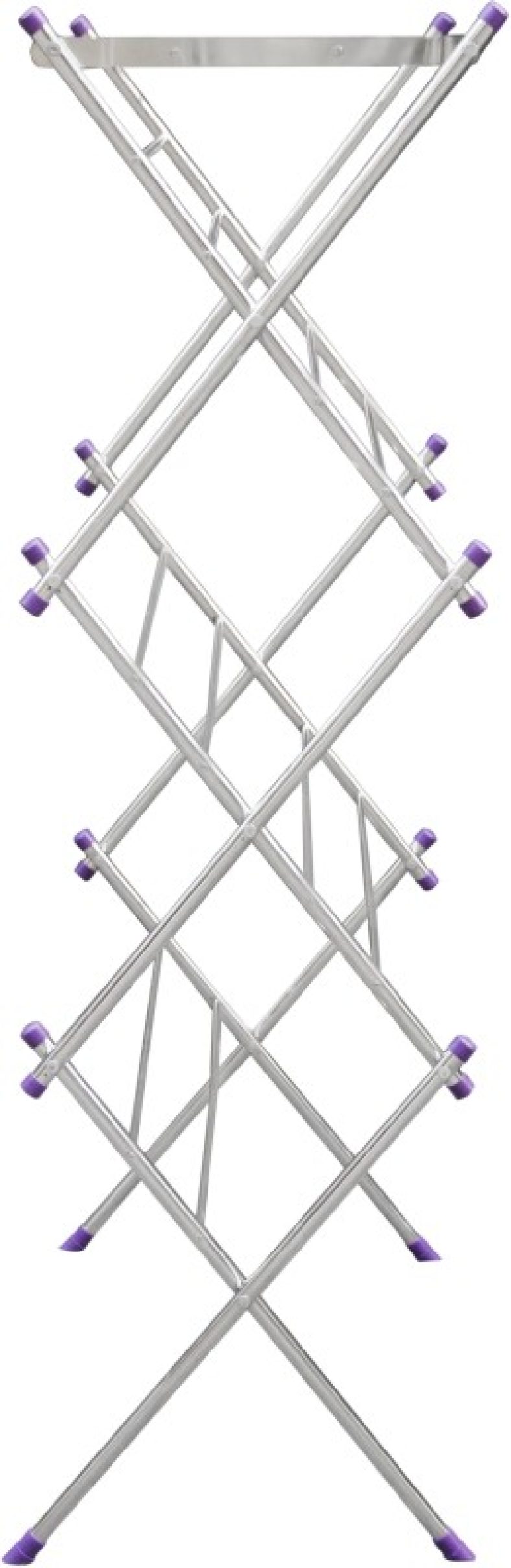 Unizone Steel Floor Cloth Dryer Stand Unique Large Folding Clothes Drying Stand(3 Tier)