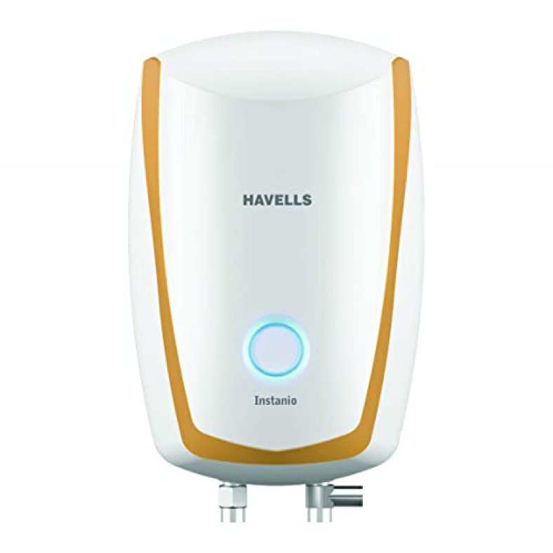 Havells Instanio 3-Litre  3Kw Instant Water Heater (Geyser) White Mustard