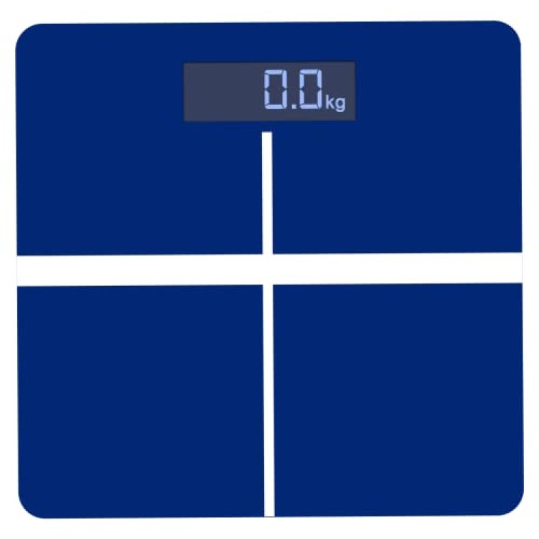 Beatxp Blue Plus Digital Bathroom Weighing Scale With Lcd Panel & Thick Tempered Glass, Electronic Weight Machine For Human Body – 2 Year Warranty