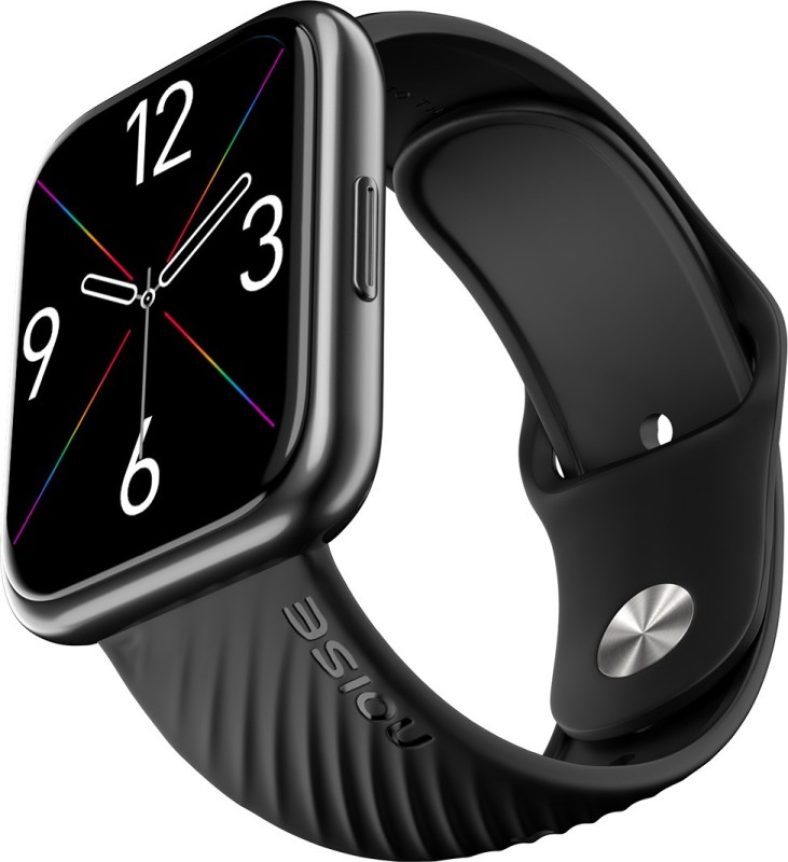 Noise Colorfit Vision 2 With 1.78” Always On Amoled Display Smartwatch(Black Strap, Regular)