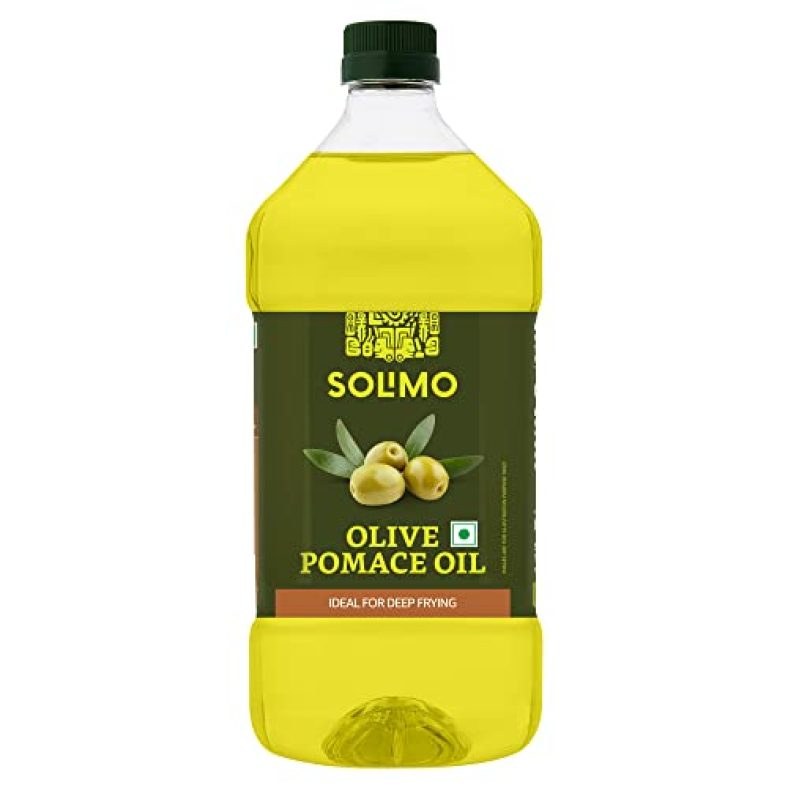 Amazon Brand – Solimo Olive Pomace Oil, 5L