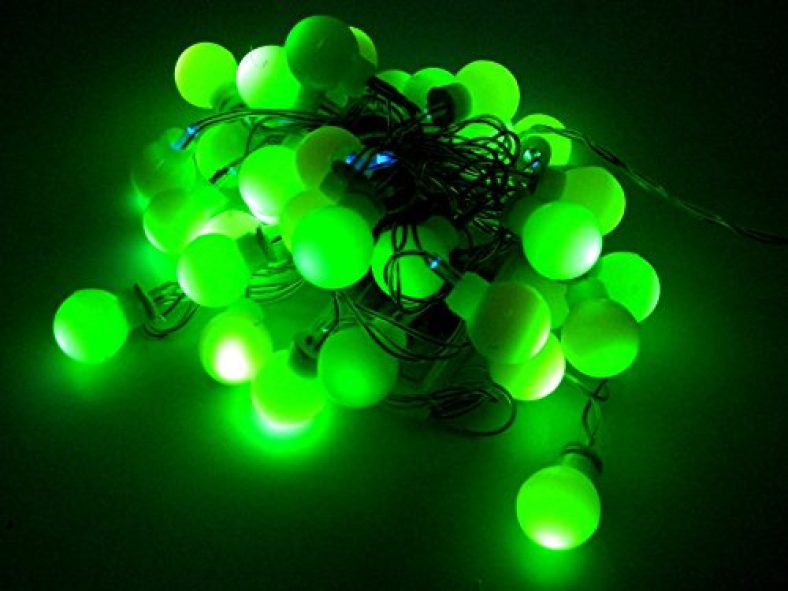 Tu Casa Dw-159 Bulb Shape String Light (Florescent Yellow)