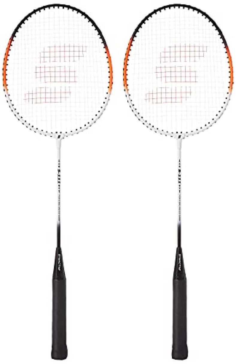 Amazon Brand – Symactive Badminton Racquet Set For Recreational Use, S111, Set Of 2