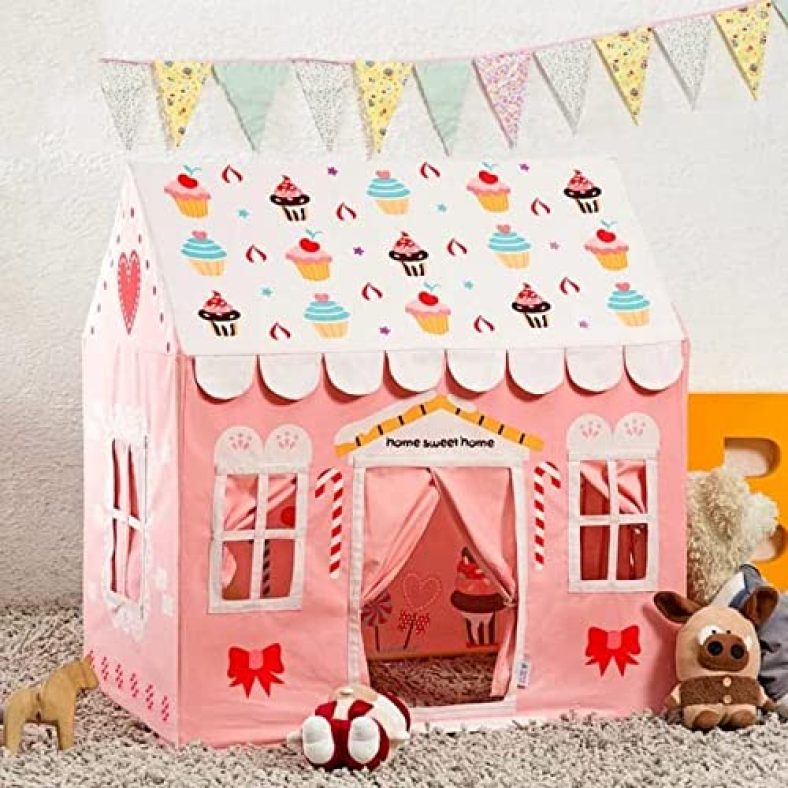 Gurukrupa International, Extremely Light Kids Play Tent House For 3 -13 Year Old Girls And Boys.