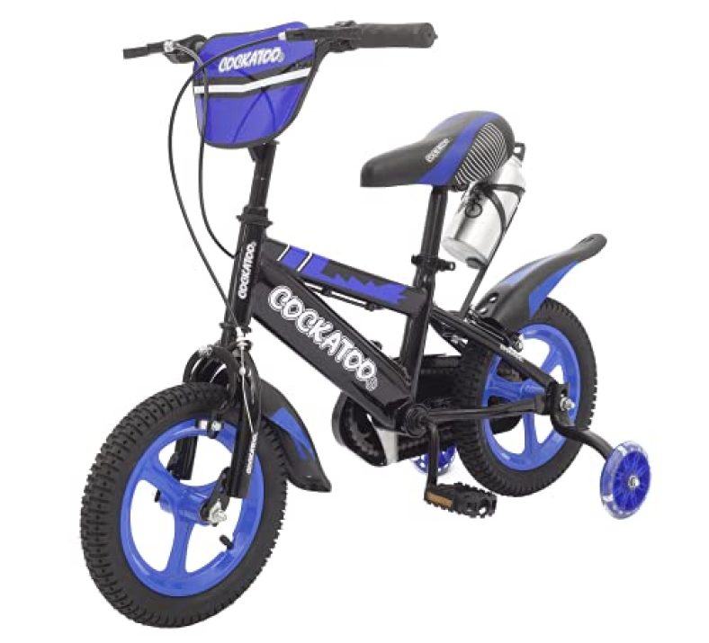 Cockatoo Premium Kids Edition Ckc Series Kids Bicycle With Clipper Break(Diy Installation & 2 Year Warranty) (Blue, 12T(2-4 Years))
