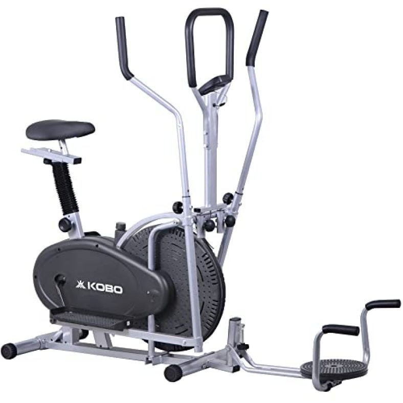 Kobo Ob-6 Orbitrac Exercise Bike Cross Trainer Multi Function 4 In 1 (Imported)