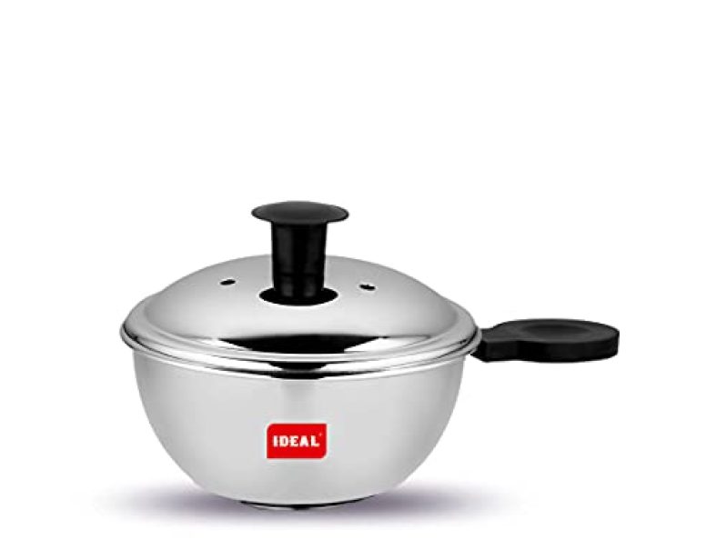 Ideal Stainless Steel Cookware Puttu Kudam – Cup, Single, Silver