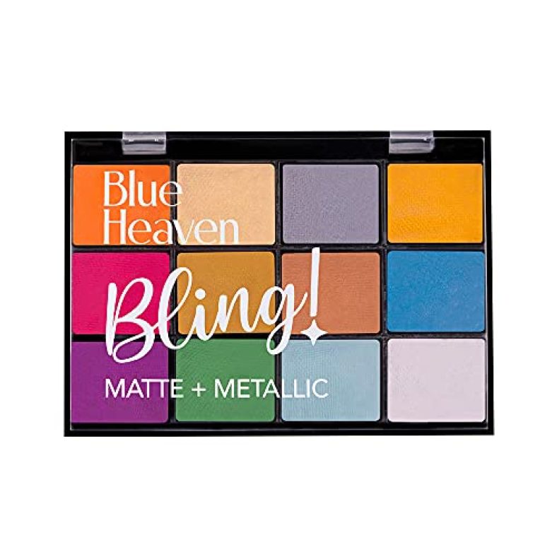 Blue Heaven 12-In-1 Bling Eyeshadow, Playful Burst