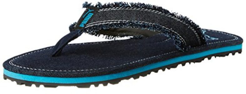 Puma Mens Roger Dp Black-Cyanblue Slipper – 8 Uk (18884702)