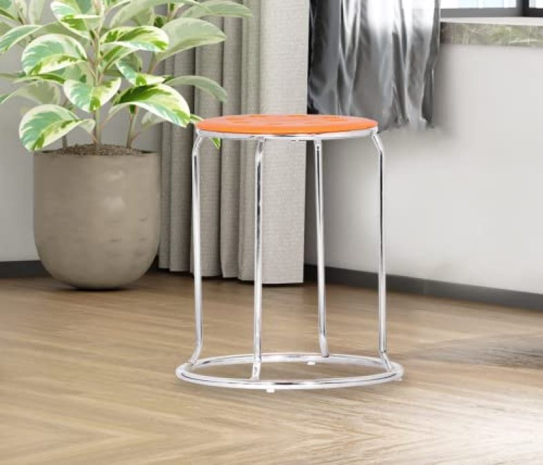 Da Urban® Disc | Multi Purpose | Stack Stool (Orange) (1 Pc)
