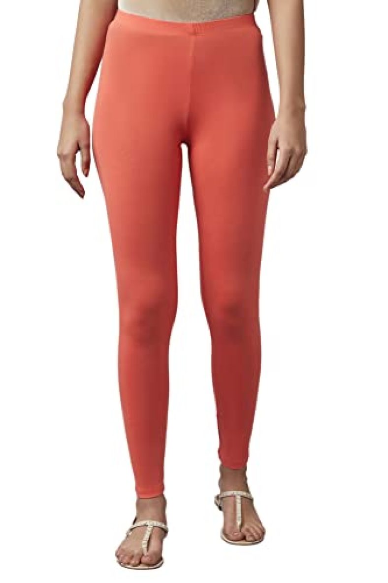 Elleven Women’S Skinny Tight (21Cre60162-603601_Orange_2Xl)