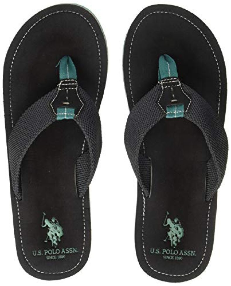 Us Polo Association Men Weber Black Slipper-6 Uk (7 Us) (2531913005)