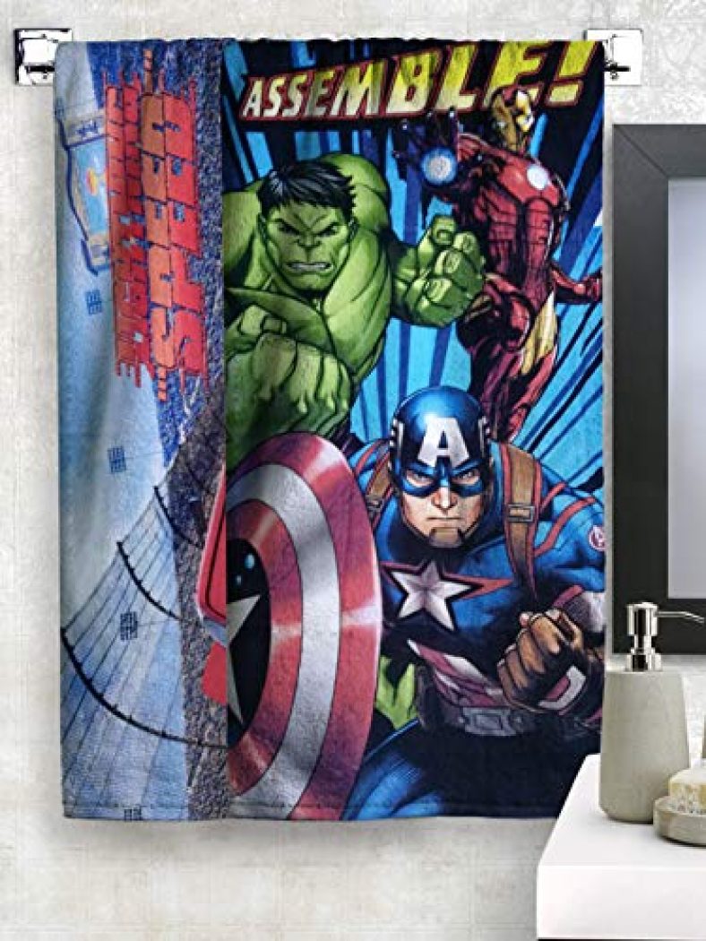 Athom Trendz Cotton Kids Bath Towel – Pack Of 2 (Multicolor)