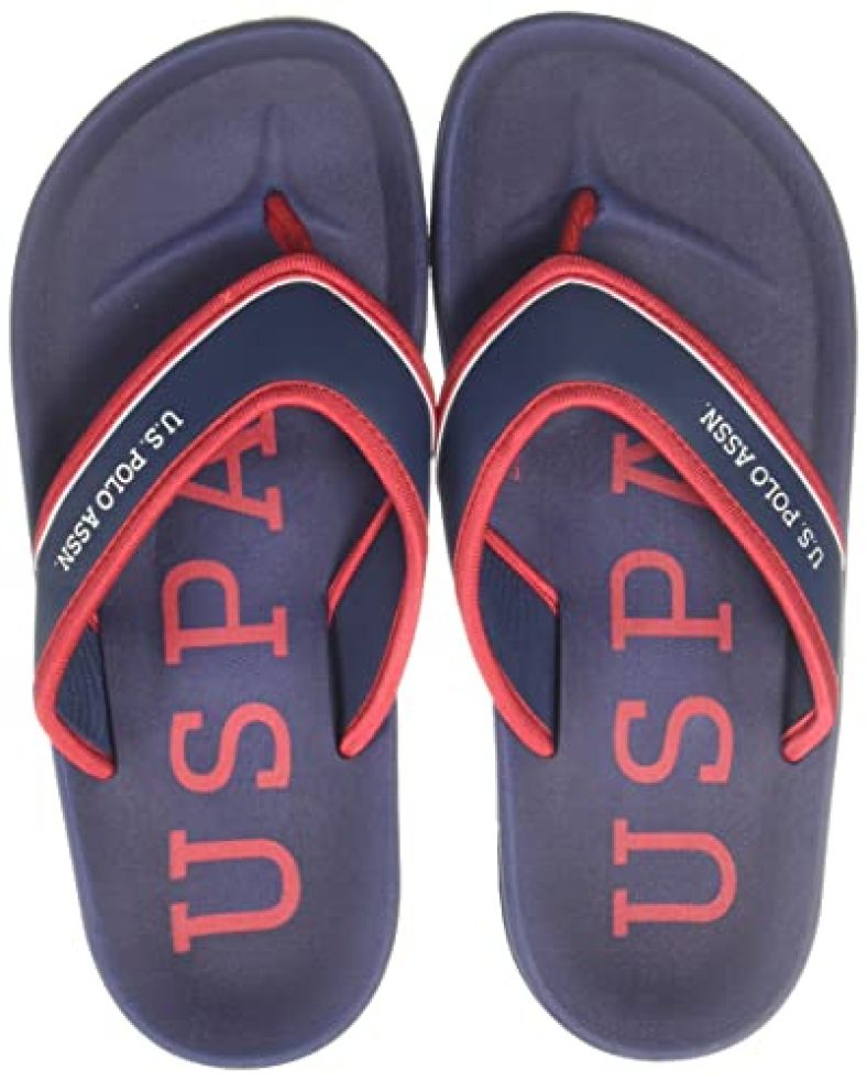 Us Polo Association Men’S Zedo Navy Slipper 7 Uk (Set Of 2 Pairs)