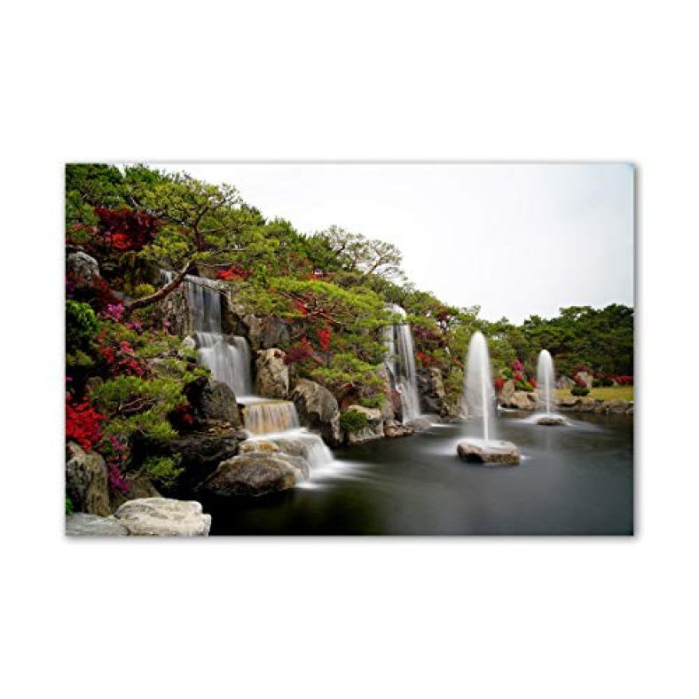 Tamatina Wall Sticker | Modern Art | Nature Art | Wall Decor | Home | Office | Hotel | Living Room | Self Adhesive | Multicolor |Size-122X74 Cms.A6010