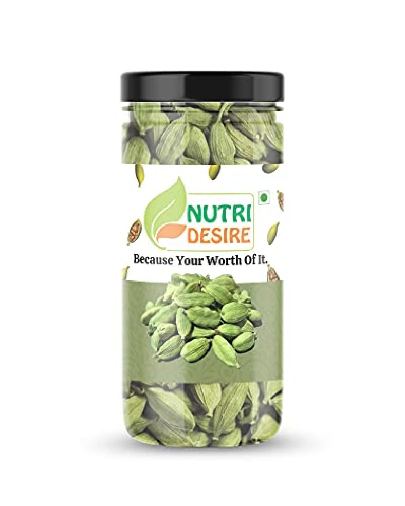 Nutri Desire 100% Green Cardamom Elaichi, 100 Gram