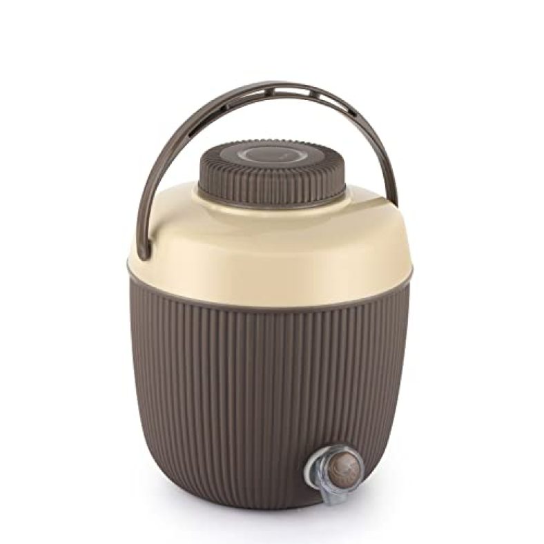 Cello Wow Insulated Water Jug, 6000Ml, Brown