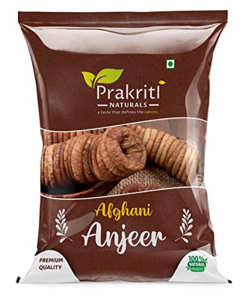 Prakriti Naturals Dried Figs | Anjeer | Dried Anjeer | Figs – 1 Kg (1 Kg)