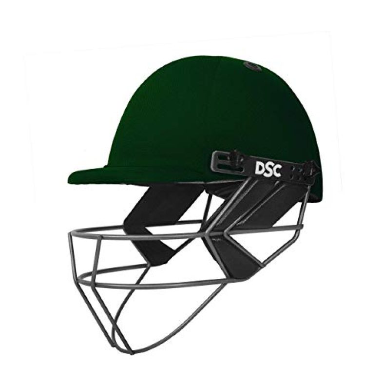 Dsc Fort 44 Lite Ti. Cricket Helmet For Mens And Boys | Size: Extra Small | Color: Green