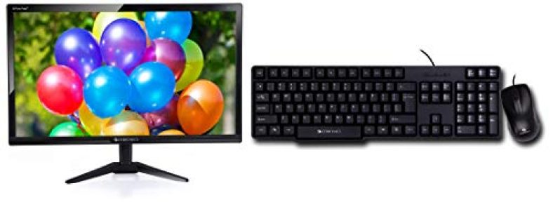 Zebronics 21.5 Inch (54.6Cm) Led Monitor+ Keyboard Combo