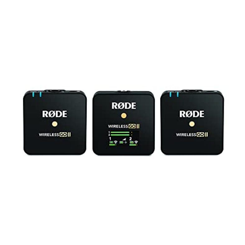 Rode Wireless Go Ii Dual Channel Wireless Microphone System, Black (Model Number: Wigoii)