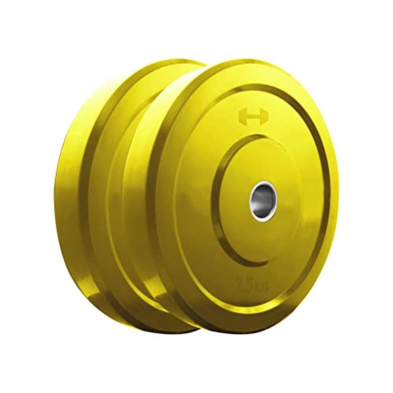 Kore Coloured Plate-5Kg-Rw-Sb 2.5 Kg X 2 Weight Plate, Black