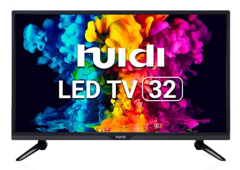 Huidi 80 Cm (32 Inches) Hd Ready Led Tv Hd32D1M19 (Black) (2021 Model)