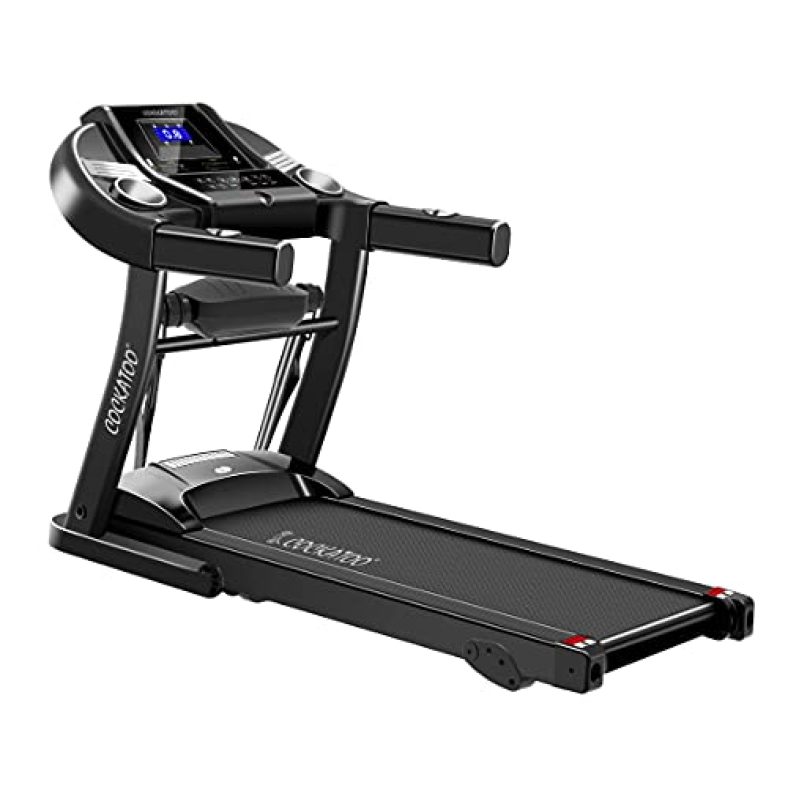 Cockatoo Ctm-04 Series Home Use 1.5 Hp – 2 Hp Peak Motorised Multi-Function Treadmill For Home With Massager, Max Speed 14Km/Hr, Max User Weight 90 Kg (Diy, Do It Yourself Installation)