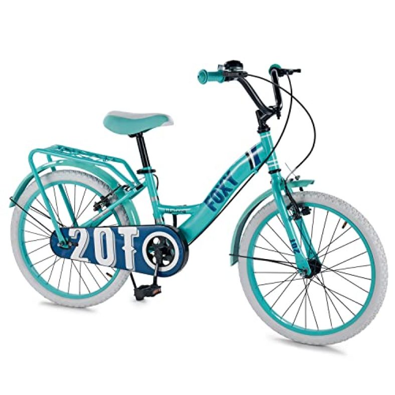 Lifelong Foxy 20T Cycle (Blue) I Ideal For: Kids (5-8 Years) I Frame Size: 12″ | Ideal Height : 3 Ft 10 Inch+ I Unisex Cycle| 95% Assembled (Easy Self-Assembly)