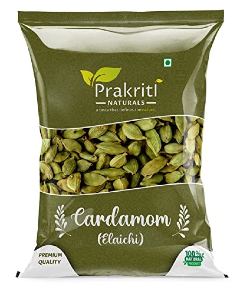 Prakriti Naturals® Green Cardamom (Elaichi) Whole (200 Gram)