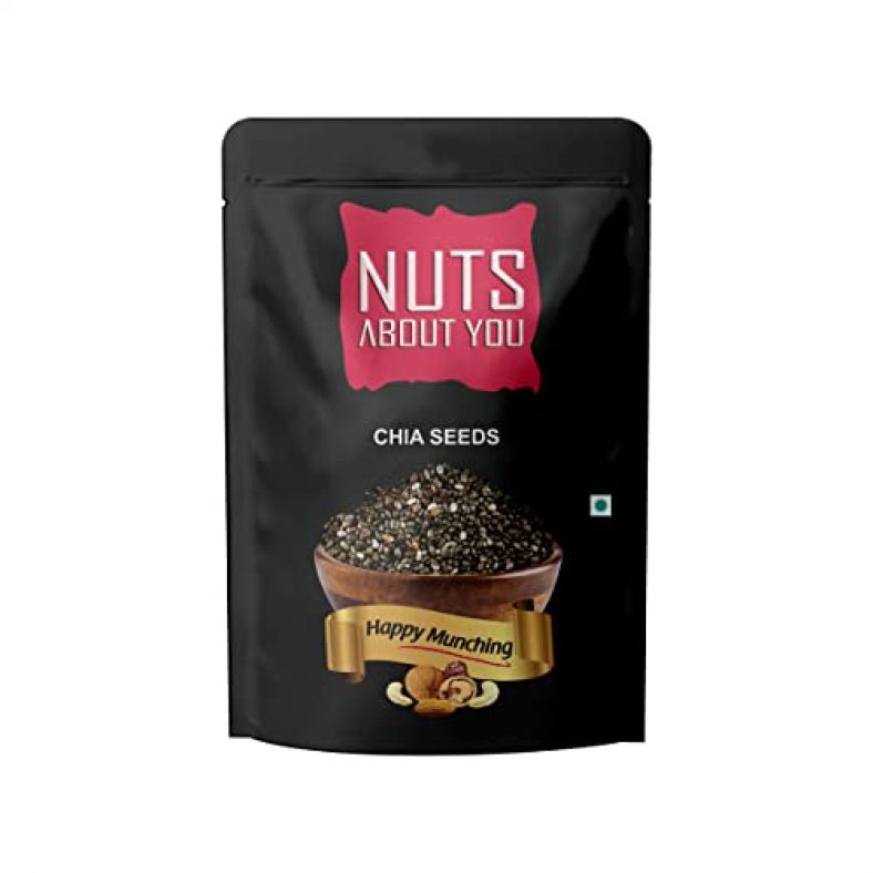 Nuts About You Chia Seeds, 200 G | Raw | Premium | 100% Natural | Diet Food