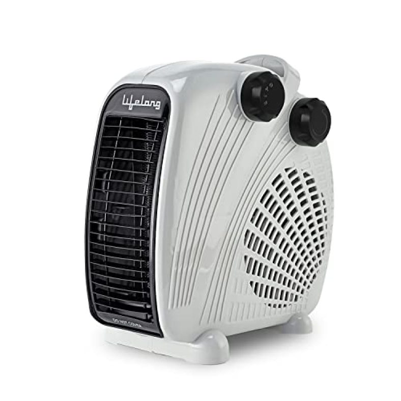 Lifelong Llfh02 Flare-X 2000 Watt Fan Room Heater, White (Isi Certified, Home Service Available)